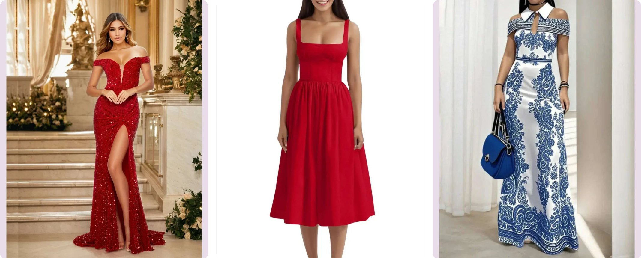 kiMLUD red dresses