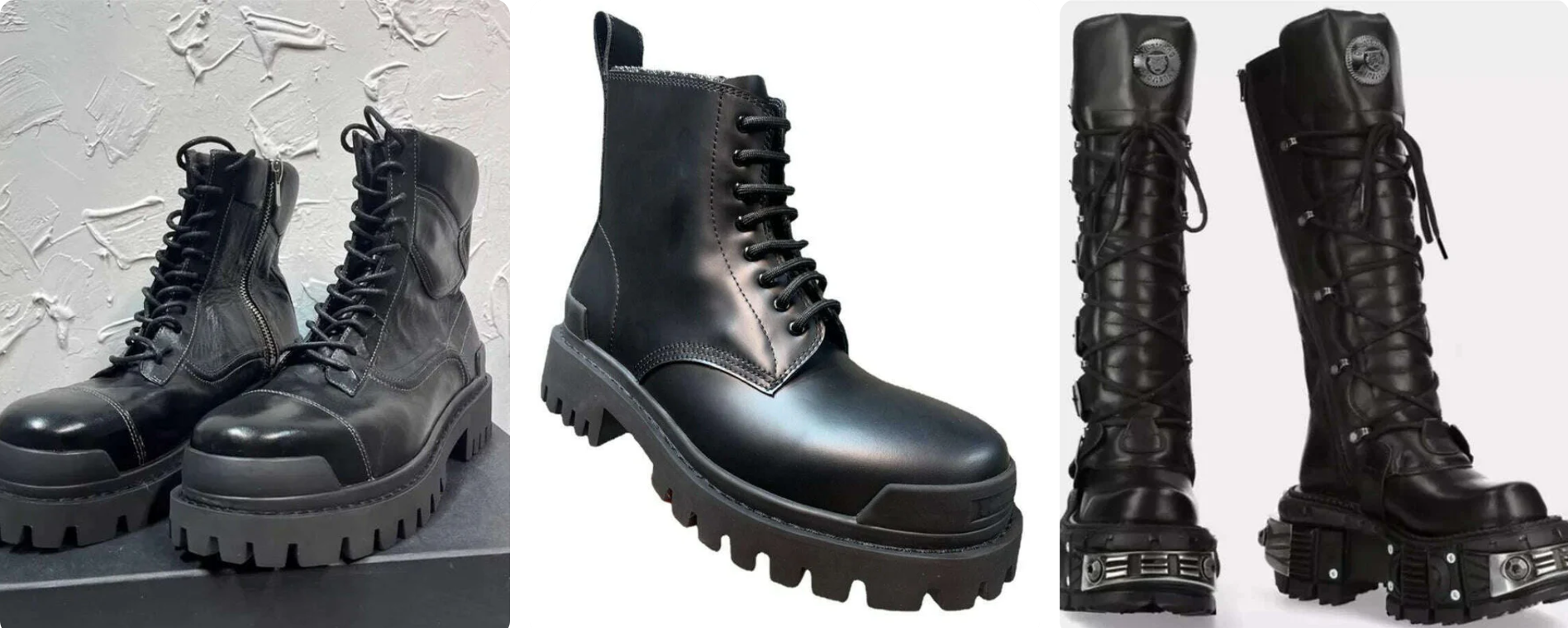 KIMLUD COMBAT BOOTS - MOTORCYCLE BOOTS