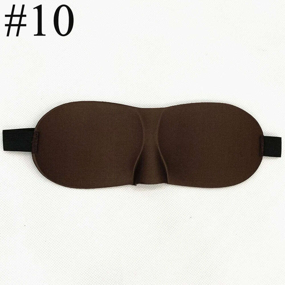 1Pcs 3D Sleep Mask Natural Sleeping Eye Mask Eyeshade Cover Shade Eye Patch Women Men Soft Portable Blindfold Travel Eyepatch