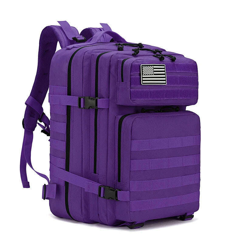 45L Tactical 3P Backpack Bag 30L 3 Days Outdoor Backpack Waterproof Climbing Rucksack Camping Hiking Bag Mochila