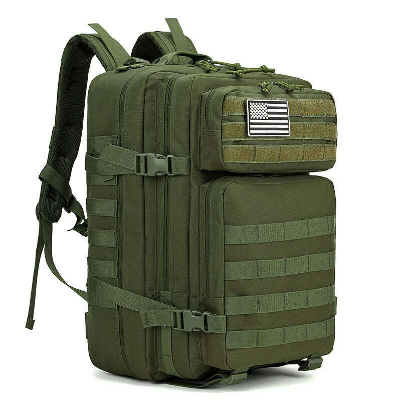 45L Tactical 3P Backpack Bag 30L 3 Days Outdoor Backpack Waterproof Climbing Rucksack Camping Hiking Bag Mochila