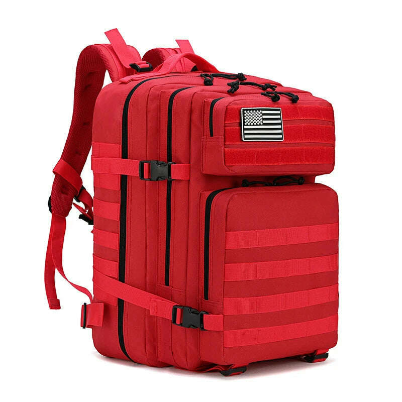 45L Tactical 3P Backpack Bag 30L 3 Days Outdoor Backpack Waterproof Climbing Rucksack Camping Hiking Bag Mochila