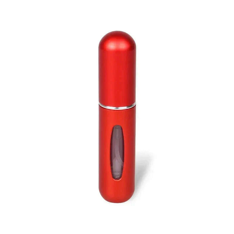 5ml Perfume Atomizer Portable Liquid Cosmetics Containers Traveling Mini Alcochol Perfume Refillable Bottles Empty Spray Bottle