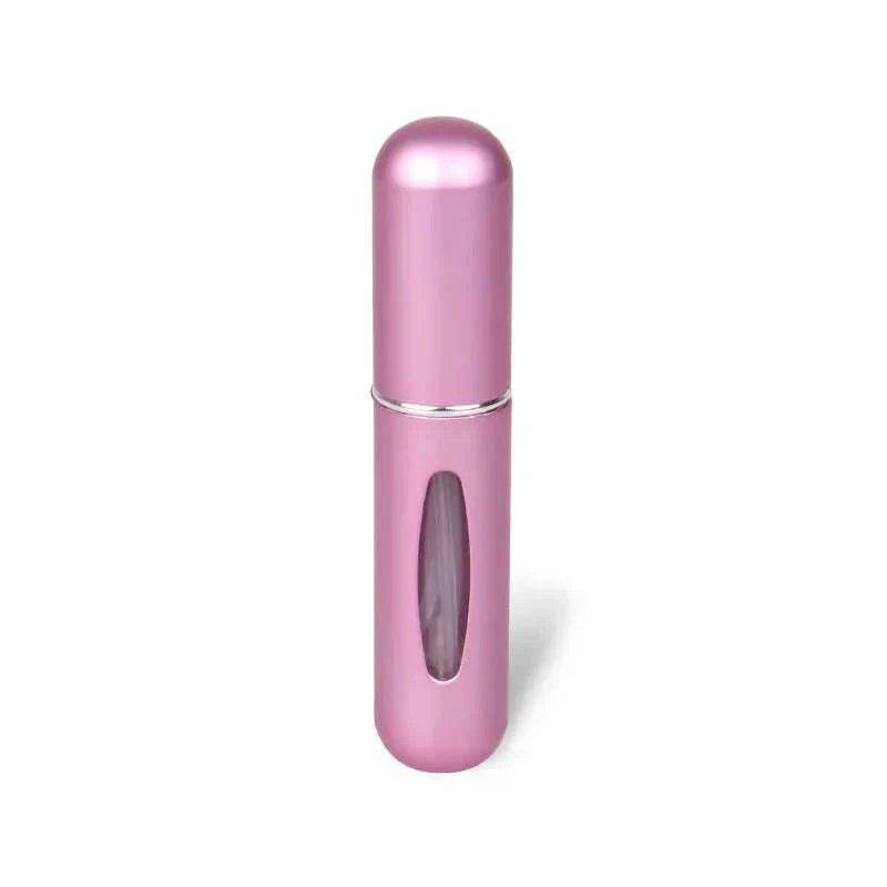 5ml Perfume Atomizer Portable Liquid Cosmetics Containers Traveling Mini Alcochol Perfume Refillable Bottles Empty Spray Bottle