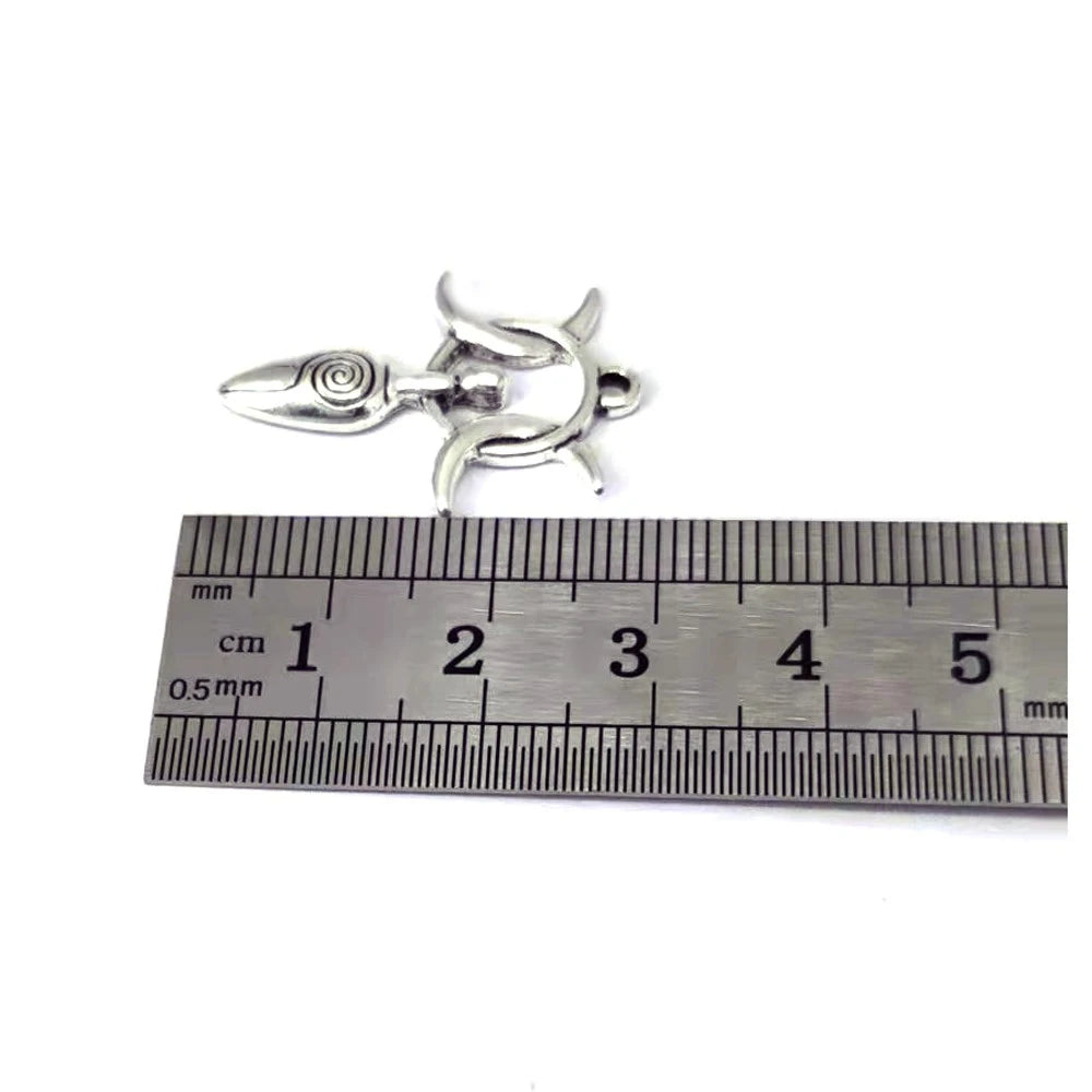 5pcsCute Yoga Fertility Goddess pendant charm Lover Pendant Fashion Hot Charms Gift For Women Men Accessories