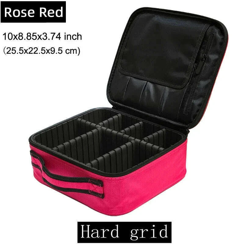 New Cosmetic Case for Women Beauty Brush Makeup Bag Travel Necessary Waterproof Cosmetic Bag