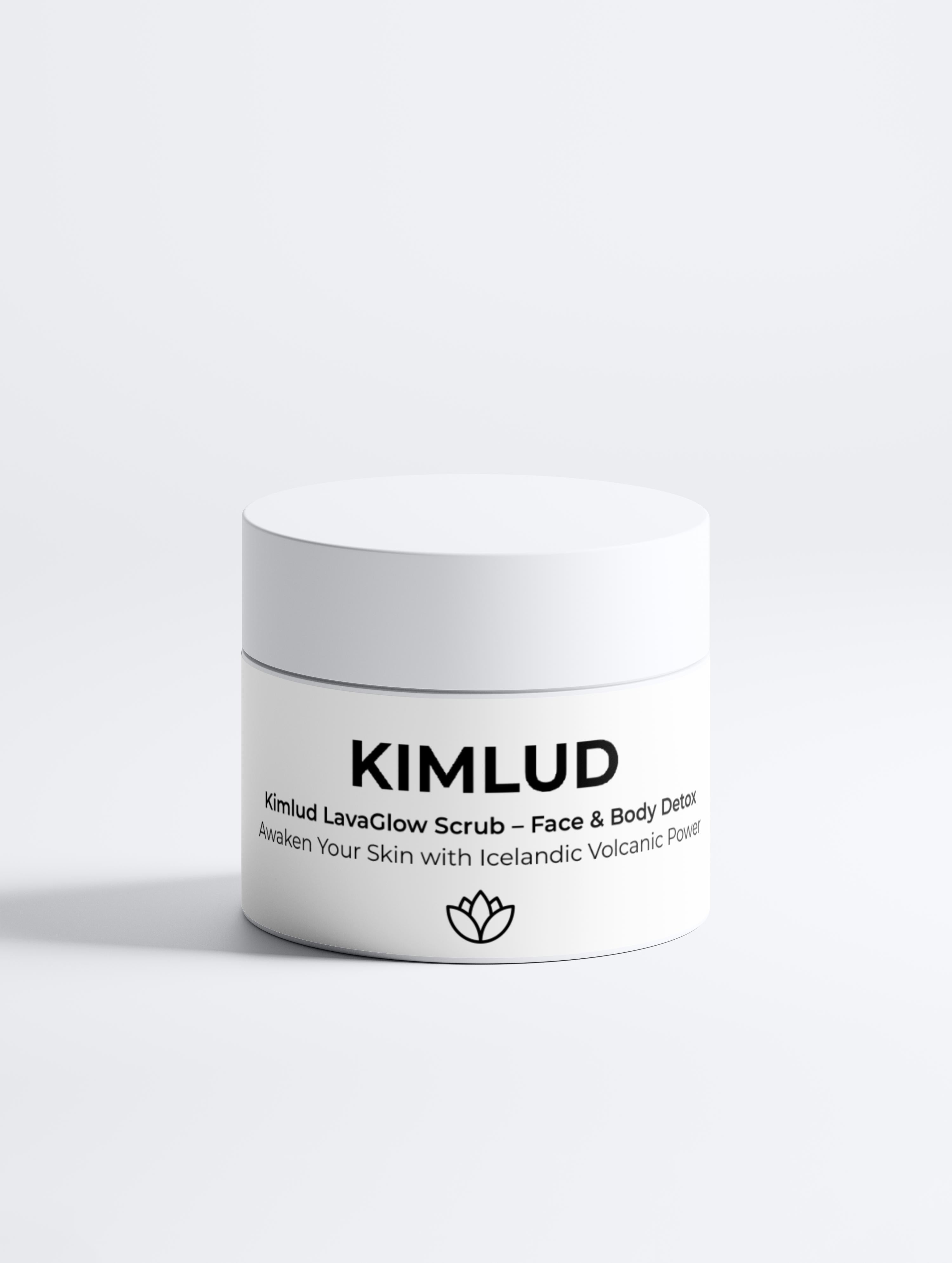 Kimlud LavaGlow Scrub – Face & Body Detox