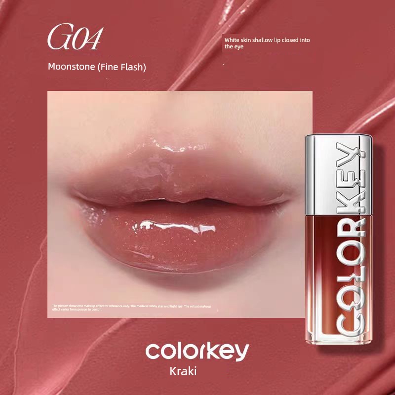 Colorkey Kelaqi Water Wave Lip Essence Lip Gloss Lip Gloss Mirror Lip Lacquer Water Light Lip Gloss Nourishing Lipstick
