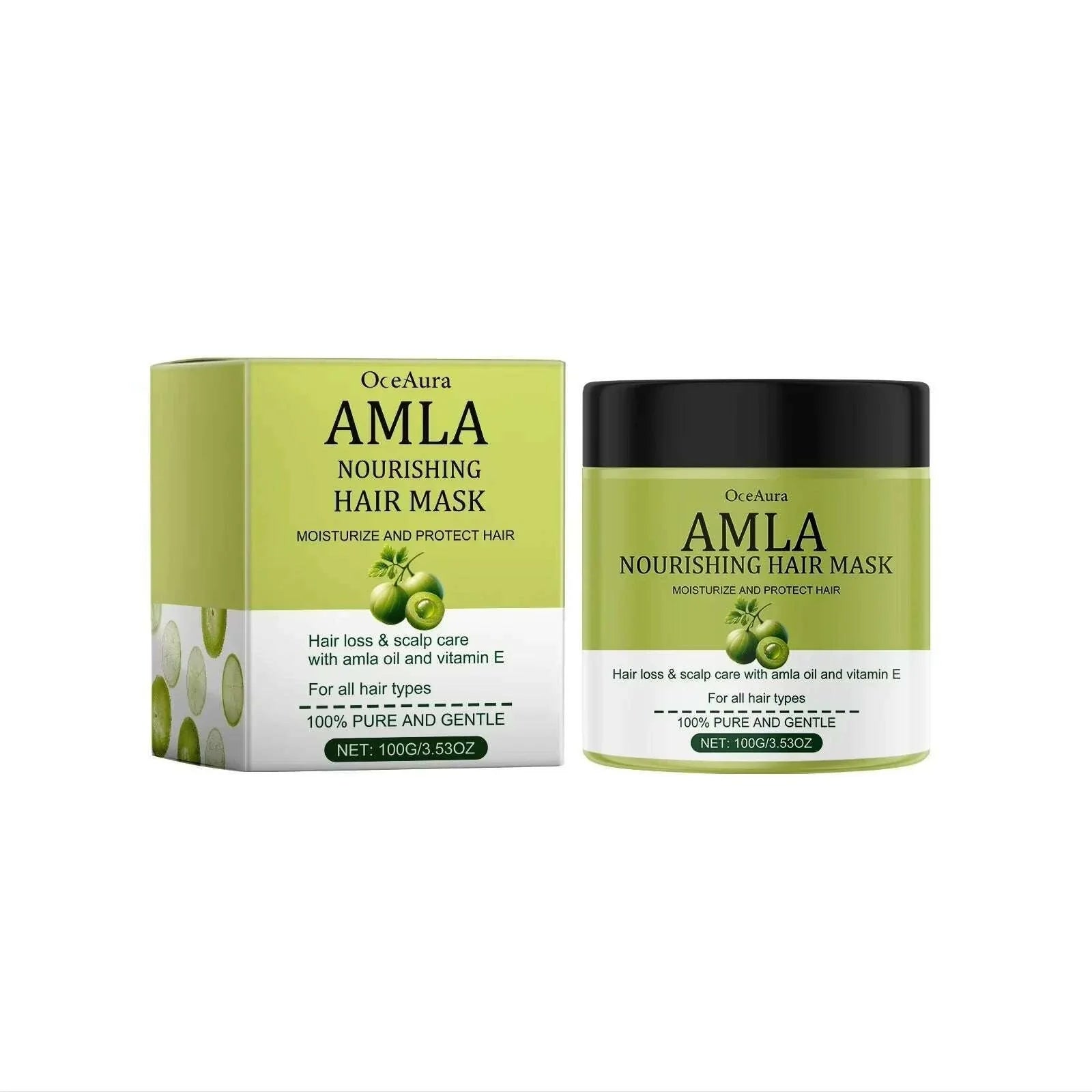 Original Amla Oil Hair Growth Moisturizing Smoothing Repair Damaged Dry Frizzy Ends Split Scalp Treatment Hair Mask Conditioner