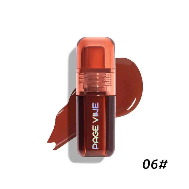6 color pearl liquid powder blusher waterproof, sweat proof, halo proof, natural and durable rouge