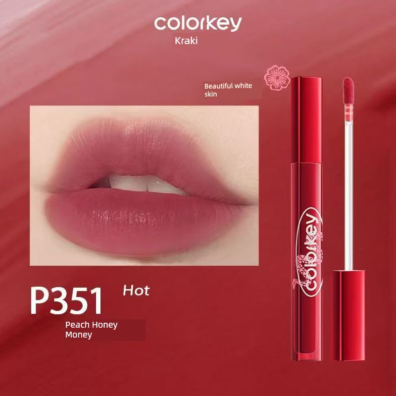 Colorkey Kelaqi Water Wave Lip Essence Lip Gloss Lip Gloss Mirror Lip Lacquer Water Light Lip Gloss Nourishing Lipstick