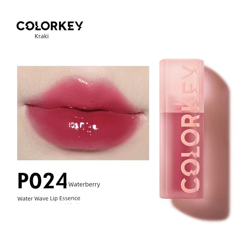 Colorkey Kelaqi Water Wave Lip Essence Lip Gloss Lip Gloss Mirror Lip Lacquer Water Light Lip Gloss Nourishing Lipstick