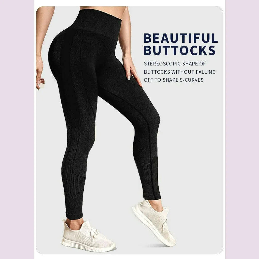 Yoga Sport Women Fitness Seamless Workout Leggings Fashion Push Up Leggings Gym Women Pants