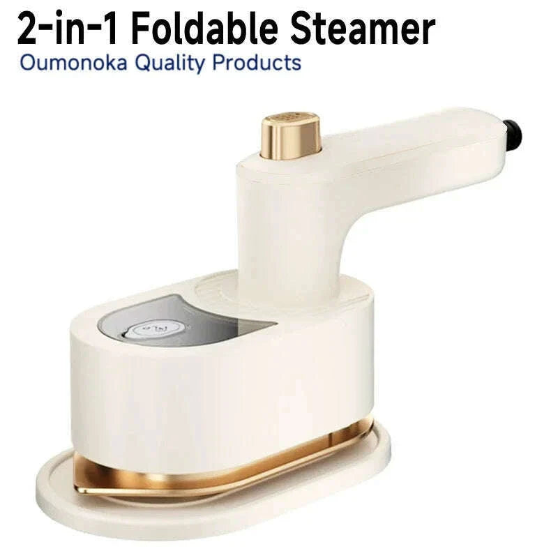 2-in-1 Handheld Steam Iron Garment Steamers Ironing Machine Travel Portable Ironing Machine Garment Ironing Machine Steamer
