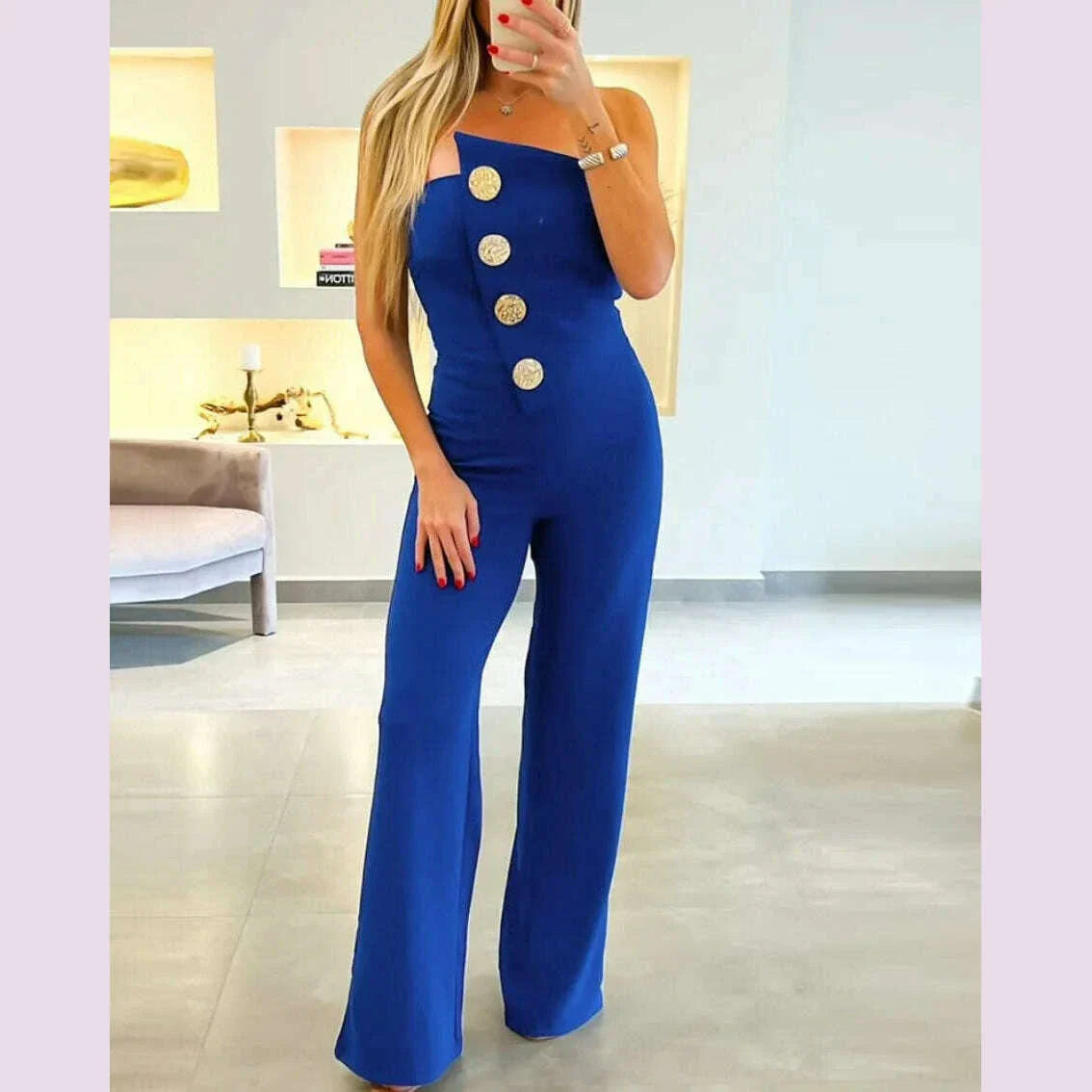 Elegant Jumpsuit for Women Dressy Sexy Off Shoulder Wide Leg Pant Suit One Piece Party Outfits Wide Leg Pant Suit houlder Wide