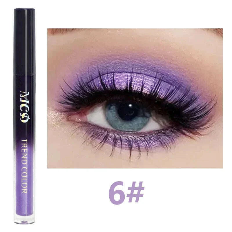 13-Shade Waterproof Liquid Eyeshadow Palette - High Shine Long-Lasting & Smudge-Proof Makeup Set for Glamourous Looks glitter