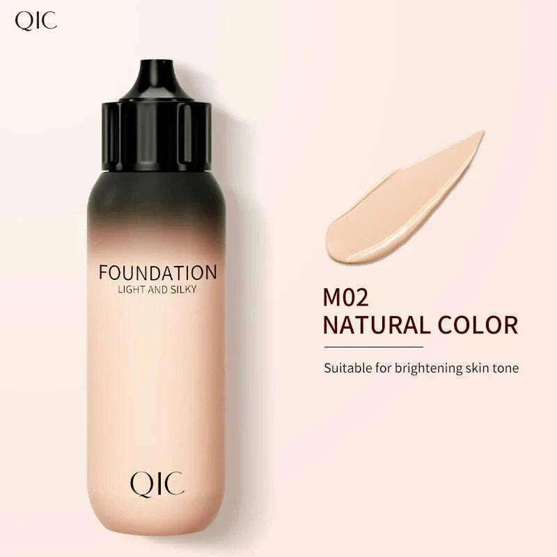 Matte Foundation Cream Concealer Full Coverage Moisturizing Face Dark Circle Liquid Long-lasting Eye Corrector Primer Makeup