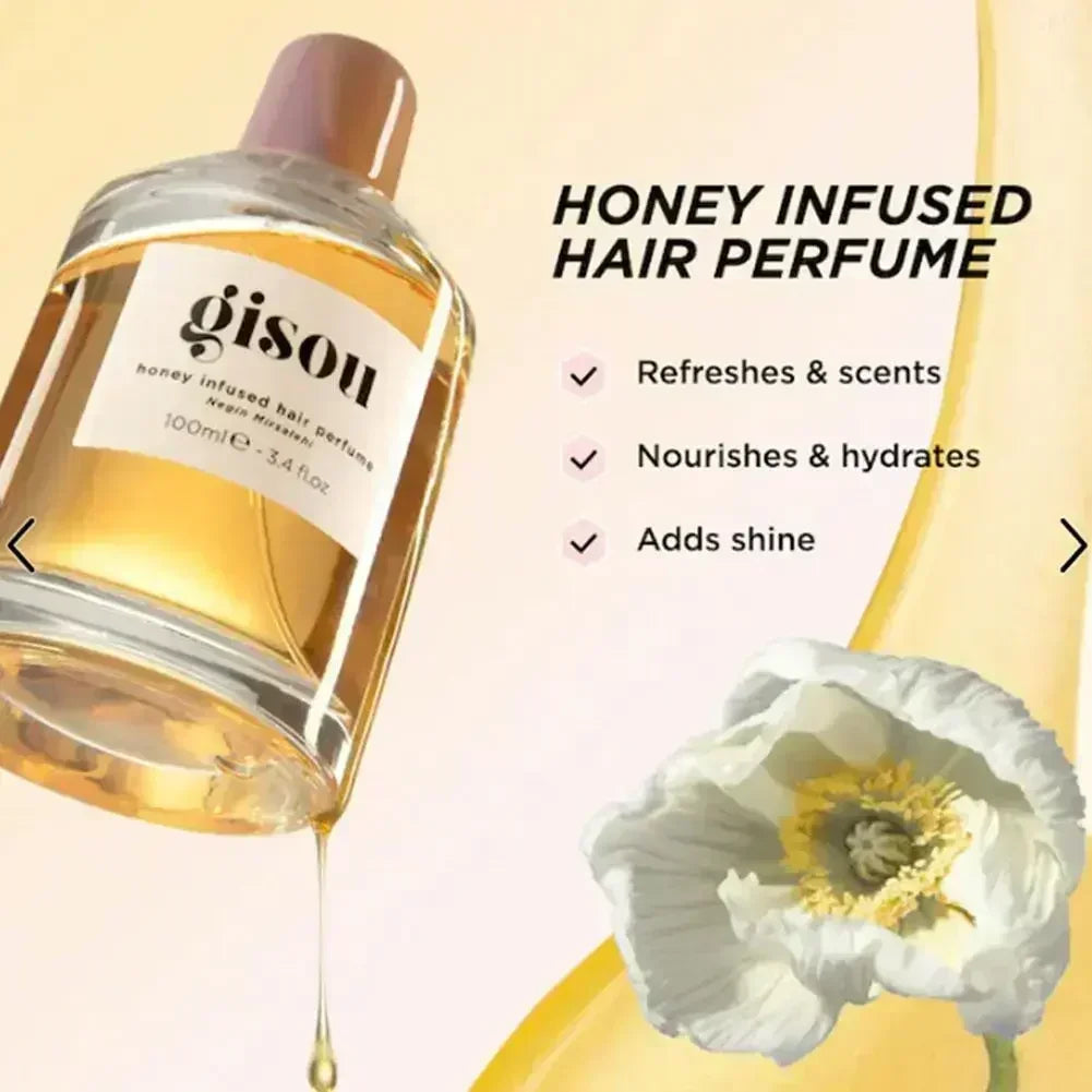 Gisou Fruit Honey Lip Balm Long Lasting Moisturizing Nourishing Lip Oil Gloss Care Exfoliating For Women Improve Lip Dryness