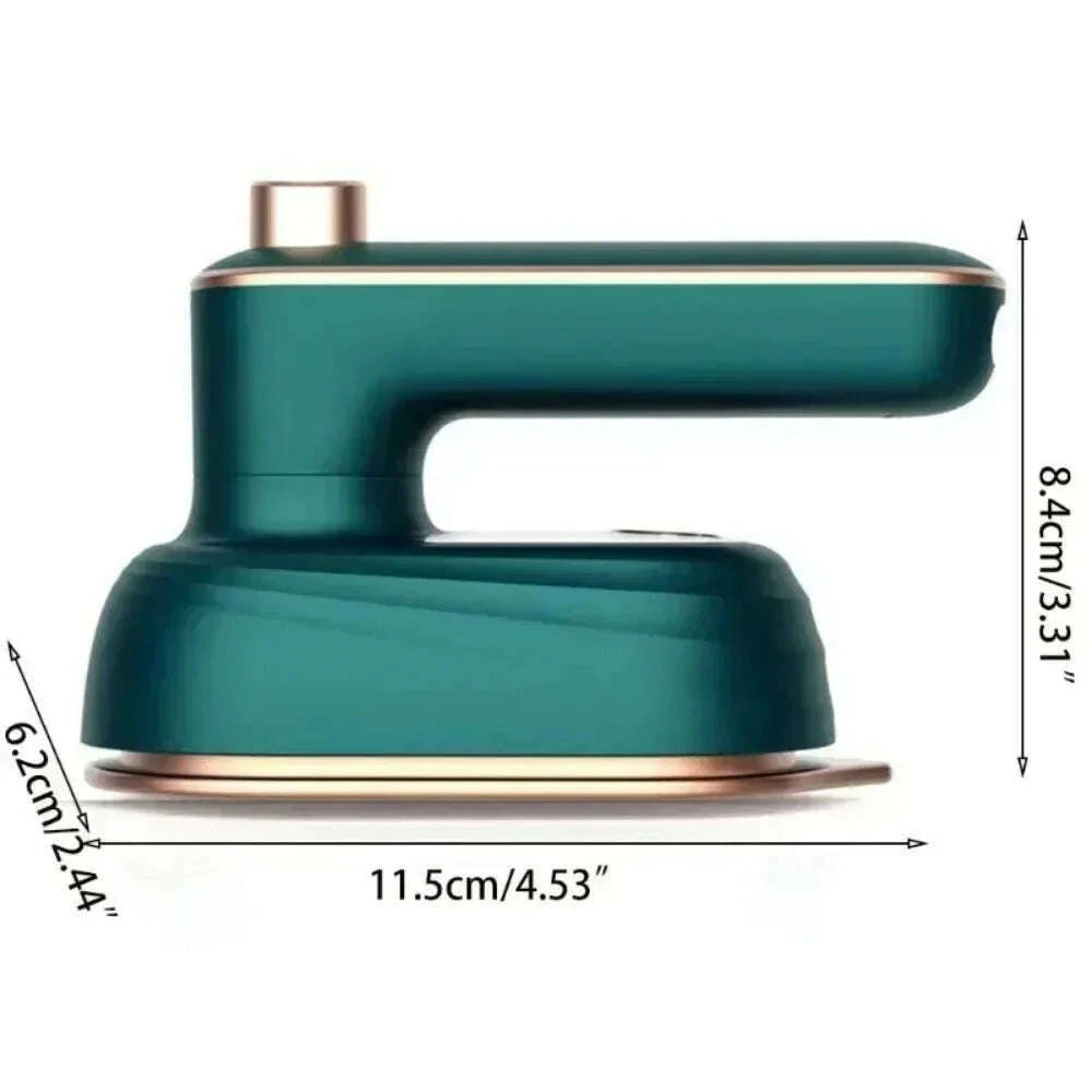 Portable Steam Iron Home Travel Clothes Ironing Machine Mini Electric Flatiron Space Saving Folding Iron Household Appliances