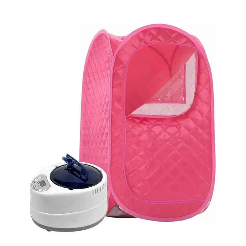 Portable Steam Sauna Tent Personal Steam Sauna SPA for Detox Therapy with2L Steamer