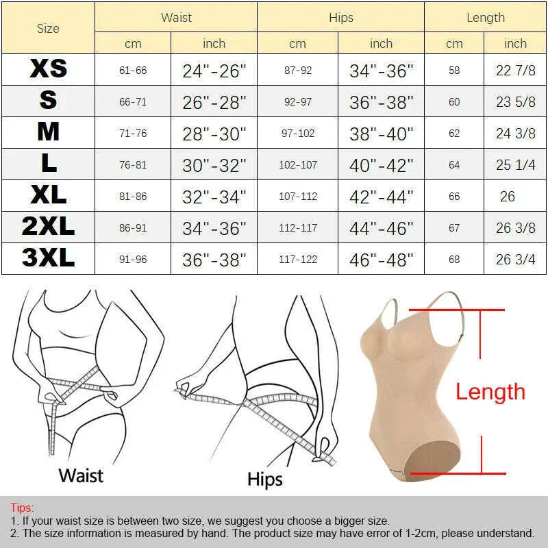 Low Back Bodysuits Shapewear for Women Open Crotch Body Shaper Seamless Tummy Control Push Up Corset Tank Top Backless Underwear