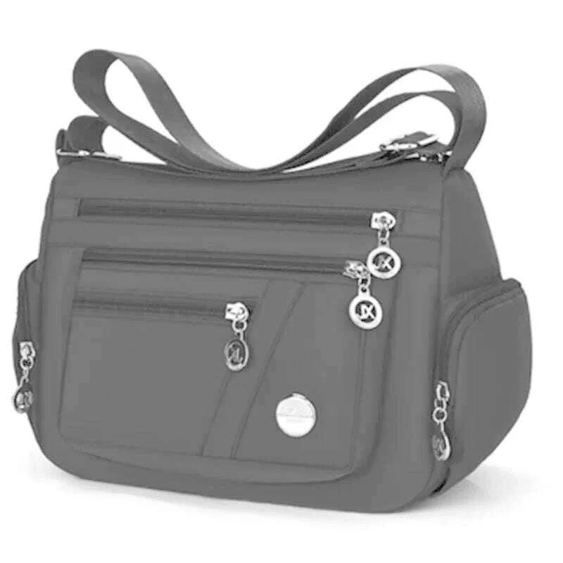 New style neutral nylon fabric ladies' handbag Oxford cloth shoulder strap crossbody bag travel bag multi-compartment casual bag