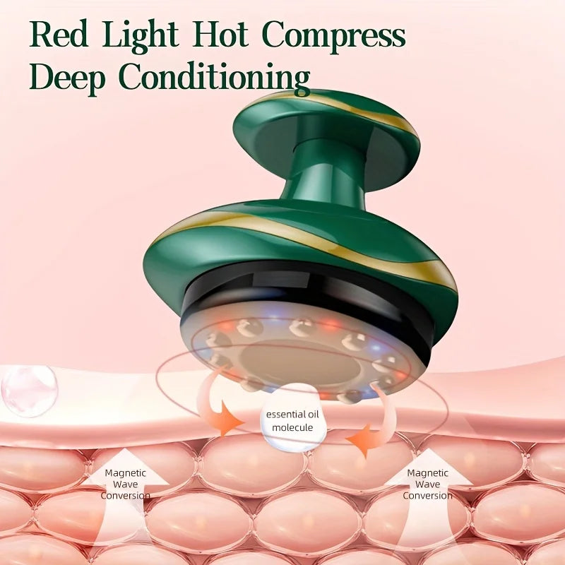Electric Massage Meridian Brush Universal Body Dredging Cupping Scraping Instrument Abdominal And Back Massager For Home