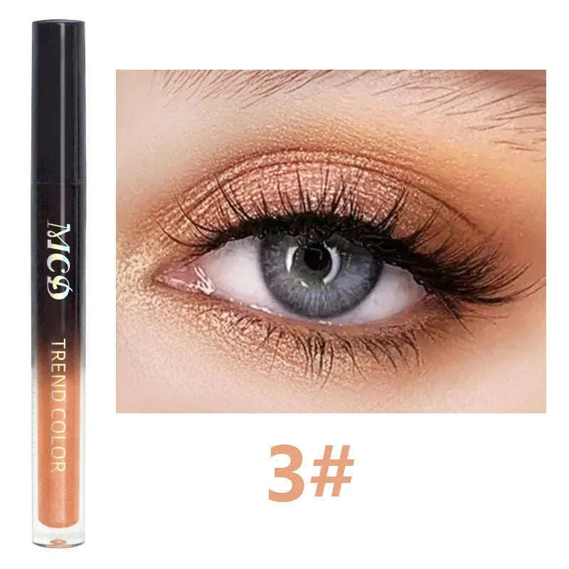 13-Shade Waterproof Liquid Eyeshadow Palette - High Shine Long-Lasting & Smudge-Proof Makeup Set for Glamourous Looks glitter