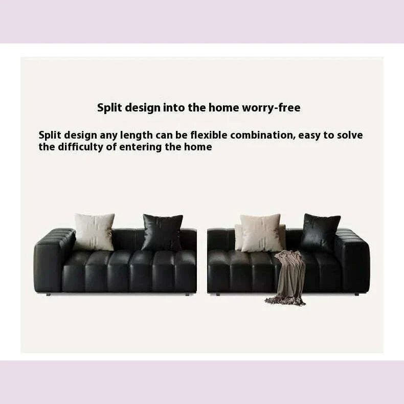 Italian Minimalist Sofa Living Room Recliner Multifunctional Modern Designer Sofa Elegant Luxury Divano Soggiorno Home Furniture
