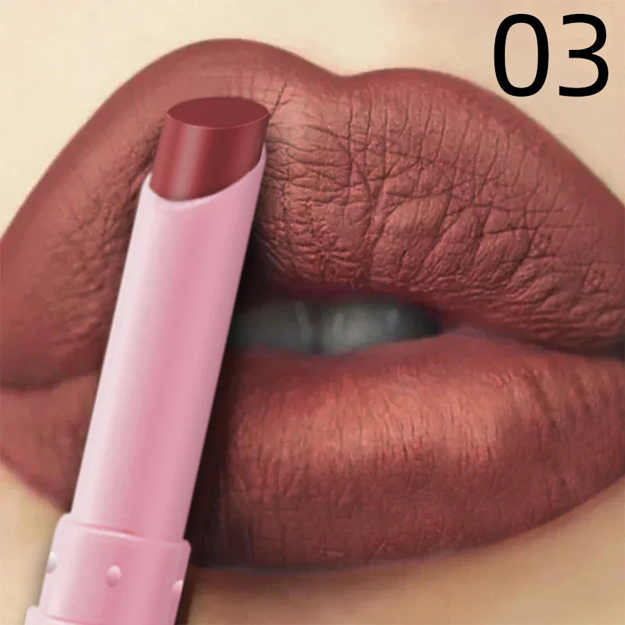 15 Color Cigarette Velvet Matte Waterproof Lipstick Long-lasting Lip Gloss Lip Makeup Red Brown Pink Lip Liner Pen Lip Tint
