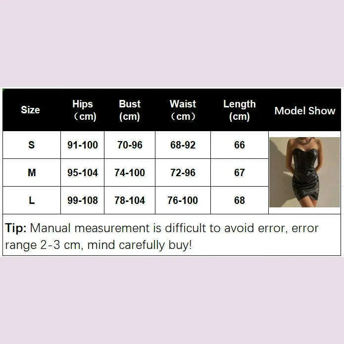 Vintage Leather Zipper Wrinkle Slim Bra Midi Dress Women Fashion Sleeveless Split High Waist Robes 2024 Lady Evening Party Wear