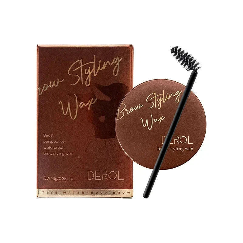 1pcs 3D Eyebrow Styling Cream Makeup Long Lasting Natural Quick-drying Wild Brow Pomade Setting Gel Wax Eyebrow Cosmetics