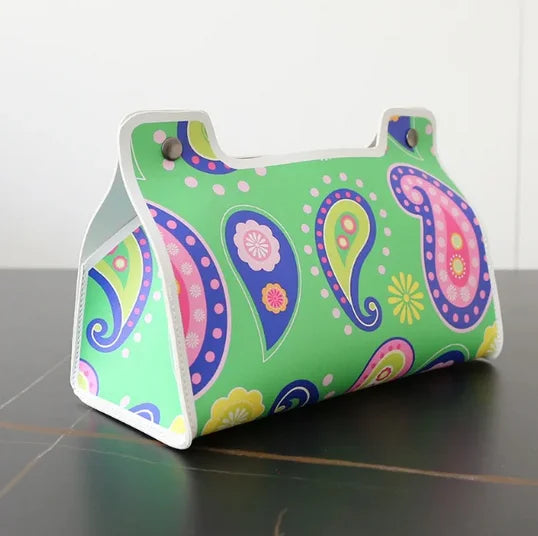 Leather Tissue Box Car Tissue Box Home Living Room Decoration Bedroom Kitchen Desktop Nordic Large Storage Box Napkin Holder