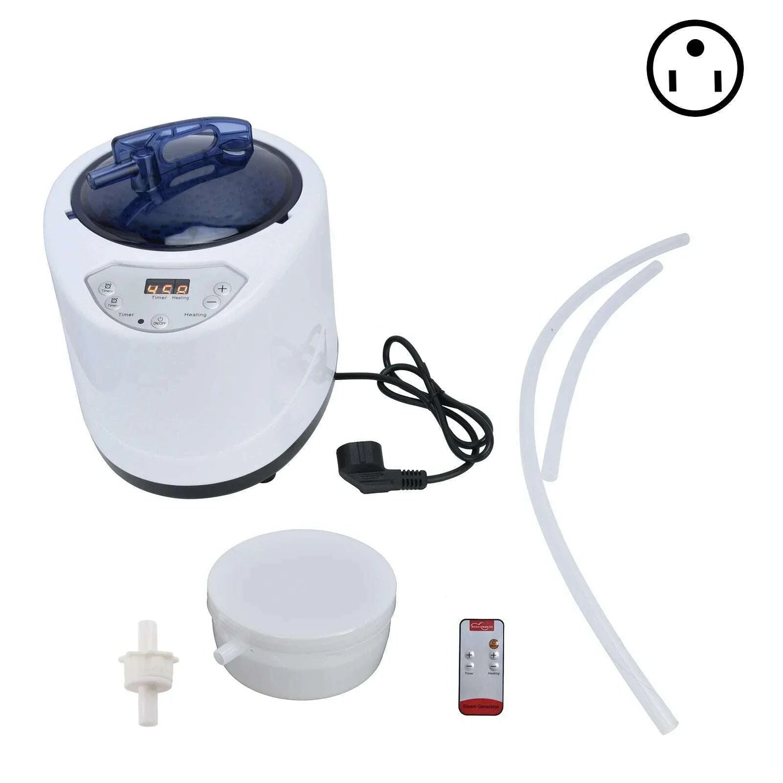 1000W Household Sauna Room Steamer Sauna Steamer Pot Machine Portable Sauna Steam Generator Fumigation Machine H