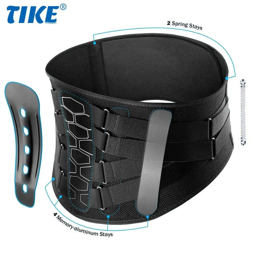 Back Brace for Lower Back Pain Relief, Back Support Belt for Heavy Lifting, Lumbar Support with Lumbar Pad for Herniated Disc
