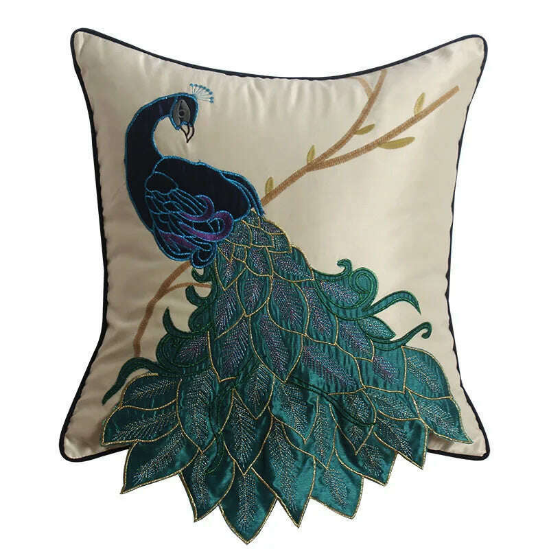 Ethnic Embroidered Cushion Cover 45x45 Pillow Case for Sofa Home Decor Pillow Covers Decorative Pillowcase Cushion Cover 30x50