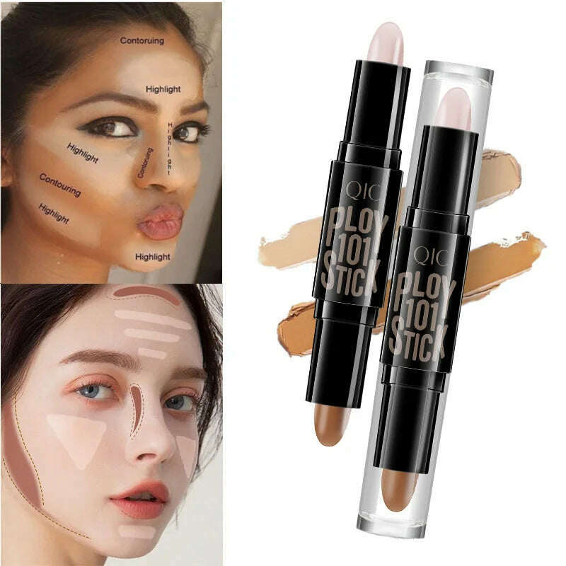 Face Freckles Foundation Concealer Pen Long Lasting White Dark Circles Corrector Contour Eye Stick Pencil Cosmetic Makeup