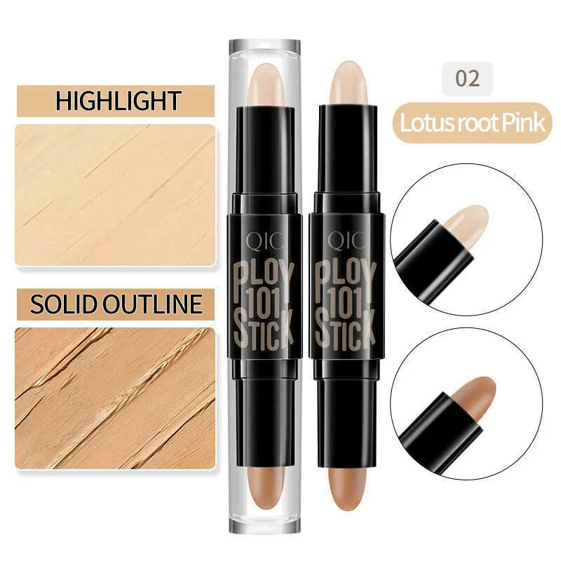 Face Freckles Foundation Concealer Pen Long Lasting White Dark Circles Corrector Contour Eye Stick Pencil Cosmetic Makeup