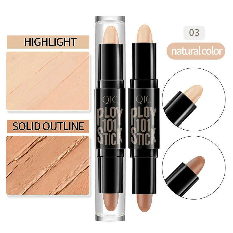 Face Freckles Foundation Concealer Pen Long Lasting White Dark Circles Corrector Contour Eye Stick Pencil Cosmetic Makeup