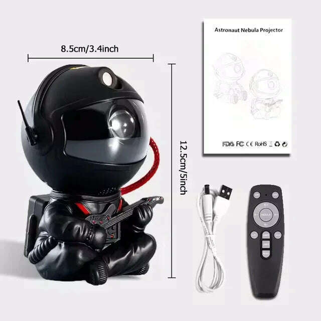 Galaxy Star Astronaut Projector LED Night Light Starry Sky Porjectors Lamp Decoration Bedroom Room Decorative For Children Gifts