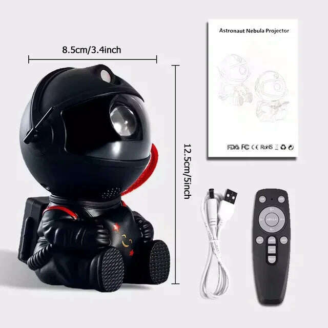 Galaxy Star Astronaut Projector LED Night Light Starry Sky Porjectors Lamp Decoration Bedroom Room Decorative For Children Gifts