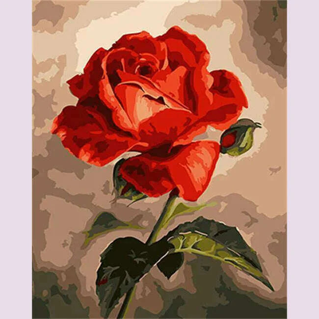 GATYZTORY DIY Painting By Numbers Abstract Figure HandPainted Oil Painting Drawing On Canvas Custom Photo Home Decoration