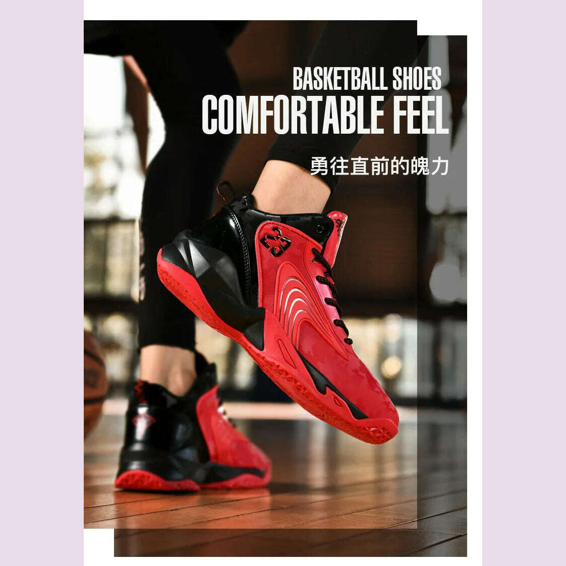 High quality casual sport shoe for men new 2025 size 36 44 45 comfortable outdoor running basketball Sneakers shoe black red