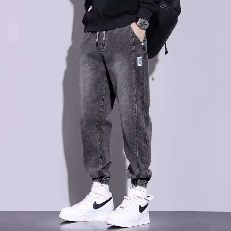 High quality Fashion Men's Cargo pants Hip Hop Trend Streetwear Jogging Pants Men Casual Elastic Waist Men Clothing Trousers