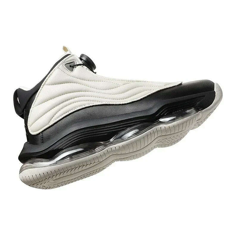 High-top Men's Basketball Shoes High Quality Sneakers Fashion High Street Sports Shoes Air Cushioning Basketball Training Shoes