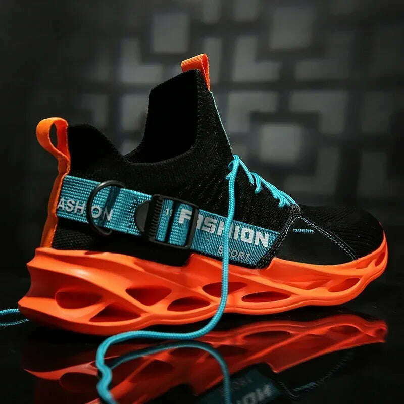 High-top Men's Basketball Shoes High Quality Sneakers Fashion High Street Sports Shoes Air Cushioning Basketball Training Shoes