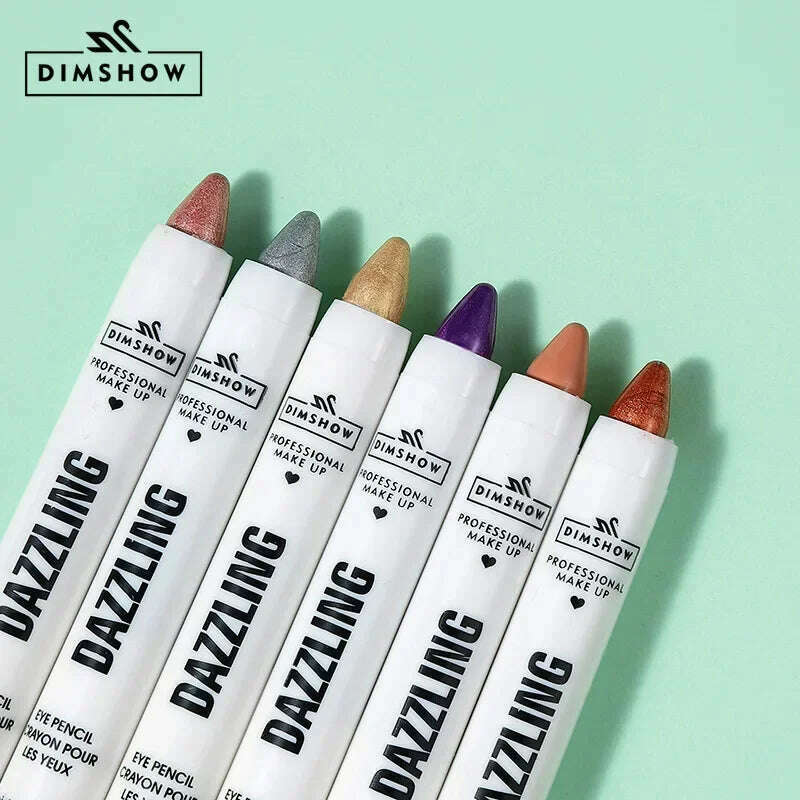 Highlighter Eyeshadow Pencil Waterproof Glitter Matte Nude Eye Shadow Lying Silkworm Makeup Pigment Cosmetics White Eyeliner Pen