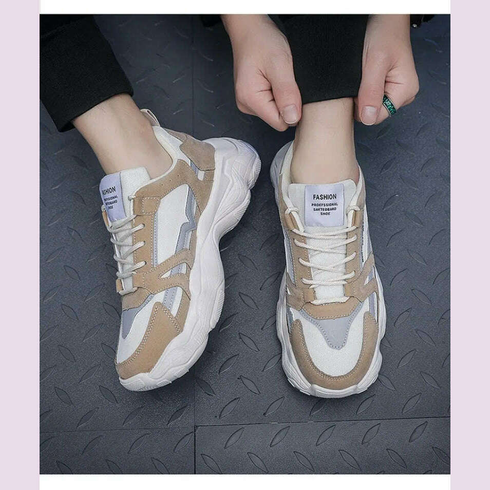 Hot Selling Men Trendy Sneakers Spring Autumn Anti Slip Running Shoe Basket Trainer Lightweight Sport Shoe Zapatillas De Deporte