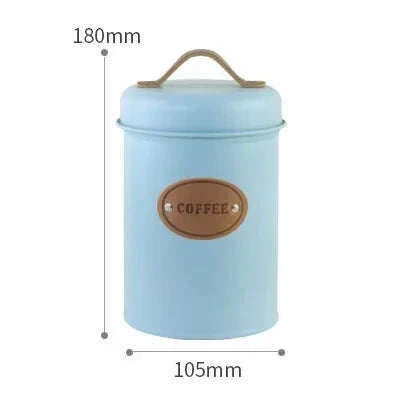 Kitchen Countertop Spice Jars Airtight Coffee Container Storage Canister Food Organizer Sealed Kitchen Vacuum Box Home Organizer