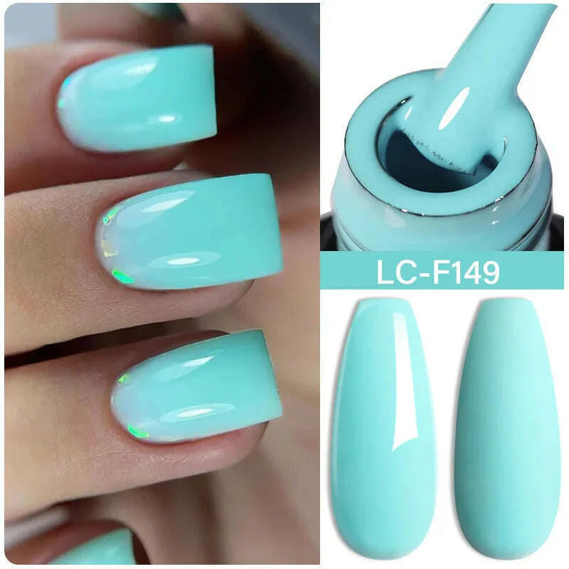 LILYCUTE 7ML Sparkling Glitter Rainbow Cat Magnetic Gel Nail Polish 9D Colorful Semi Permanent Soak Off Nail Art UV Gel Varnish